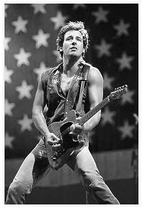 Bruce Springsteen Musikposter Leinwand Poster Wandkunst Dekor Druck Bild Gemälde für Wohnzimmer Schlafzimmer Dekoration ungerahmt 20 x 30 cm