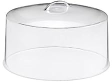 Coperchio tondo Campana in plexiglass per Tortiere ed Alzatine Diam. cm. 30.5 x14h - 1 pezzo - colore Trasparente Bar, Hotel, Ristorante, casa