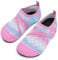 Kinder Badeschuhe Wasserschuhe Strandschuhe Mädchen Junge Schwimmschuhe Barfußschuhe rutschfeste Surfschuhe Sportschuhe Kleinkind Schwimmbad(225.YL Rosa blau,28/29 EU)