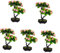Warmhm 5 Stück Künstliche Früchte Simulierter Obstbaum Gefälschter Bonsai Gefälschter Obstbaum Pflanze Büro Obstbaum Künstliche Topfpflanze Gefälschte Grüne Pflanze Simulation