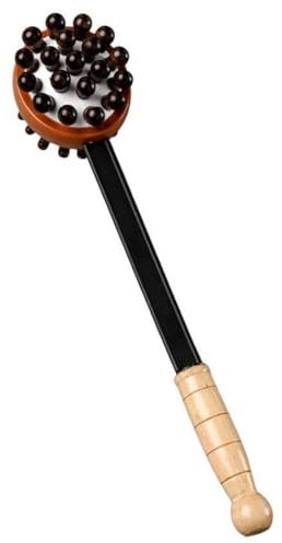 Hopbucan Rücken-Klopf-Massage, Tragbarer Rundkopf-Rücken-Massagehammer, Lindert Stress und Müdigkeit, Meridian-Massage