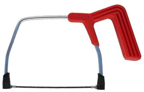 Permagrit Coping saw frame fitted with RS6 Rodsaw blade.