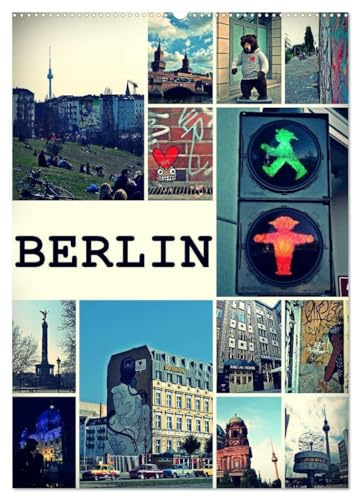 BERLIN/Planer (Wandkalender 2026 DIN A2 hoch), CALVENDO Monatskalender: Streets of Berlin (CALVENDO Orte)