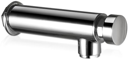 HOMSSY Grifo Frontal Temporizado con Cierre Automático, Ahorro de Agua, Acabado Cromado, Ideal para Baños Públicos y Comerciales