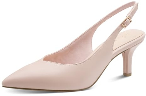 Marco Tozzi Damen Pumps weiches Feel Me Fußbett weiches Innenfutter Modern, rosa (Rose), 40 EU