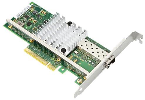 Gissroys Porta Fast Speed 10G PCIe 8X Fibre Networking Card SFP+ per server Desktop NAS Supporto latenza Gigabit Networking Interfacce a bassa latenza.