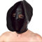 Honeylust - Weiche Fetisch Doppel Maske - Bondage Kunstleder Isolationsmaske mit Front-Reißverschluss - BDSM Haube Sexspielzeug