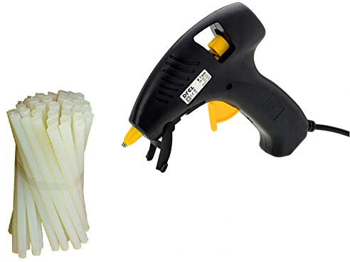 Pistolet thermoadhésif thermique pour colle à chaud stick professionnel 20 W 8 mm