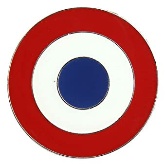 Clj Charles Le Jeune Pin's Cocarde France - Drapeaux - qualité de finition - Epingle - Broche - Badge - FRANCE PATRIOTE