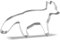 Ausstechform Fuchs, Edelstahl, 14 cm