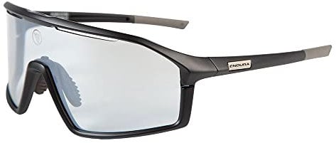 Endura Unisex Erwachsene Gabbro Radbrille II | HD-Gläser | Wrap-Around-Ausführung | Antibeschlagbeschichtung Brille, Schwarz, Einheitsgröße