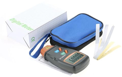 Dt 2234C Lcd Digital Mini Rpm Tester Meter Laser Photo Tachometer Non Contact Photoelectric Tachometer For Motor And Industry
