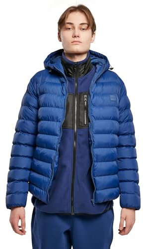 Urban Classics Herren Basic Bubble Jacket Giacca, Blu Spaziale, M Uomo