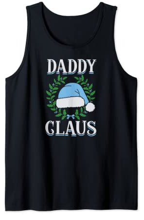 Daddy Claus Matching Family Christmas Santa Claus Hut Tank Top