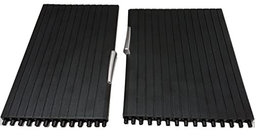 VHEUHZ Portavasos de Agua Interior para Coche, Cubierta de Consola Central Compatible con BMW X5 E70 X6 E71 51166954943 Soportes de Bebidas (Juego Completo)