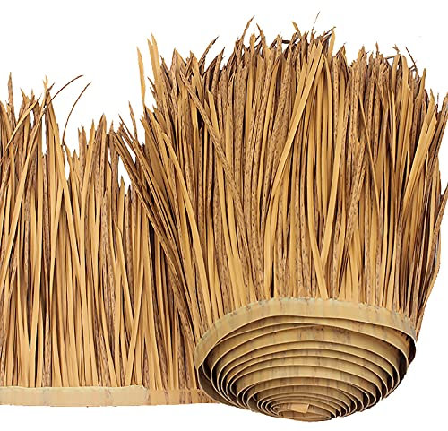 Langlebiges Bar-Gras-Dach – künstliche mexikanische Palmenläufer-Rolle aus PE-PVC, garantiert jahrelange Nutzung für Ihren Garten, Hütte oder Bar mit Strohdach-Konzept