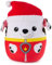PAW Patrol Winterurlaub Marshall Squish Plüsch, offizielles Spielzeug von The Hit Cartoon, Special Edition Squishy Stofftier ab 1 Jahren, 30,5 cm