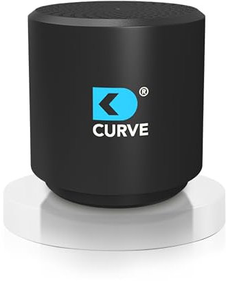 Curve – Innovador purificador de aire con gránulos – Elimina el 99% de gérmenes y olores – Para coche, coche, camión, camper, casa – Sin electricidad y sin ruido – Metal Black