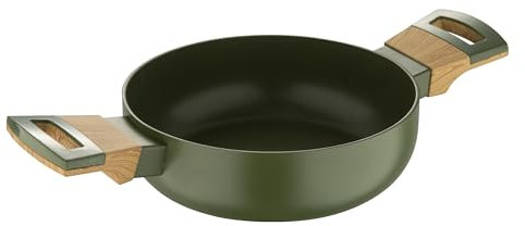 BERGNER Tegame 20cm in alluminio 100% riciclato per induzione - Testata e approvata da Gianfranco Vissani
