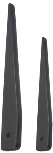 QUARKZMAN 2uds Morse Cono Deriva Llave Carbono Acero Taladro Portabrocas | Manguito, para MT1-MT2, Elimina Morse Cónico Adaptador