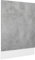 Toshilian Façade de Porte Lave-Vaisselle, Habillage de Porte Lave Vaisselle Panneau de Lave-Vaisselle Gris béton 45x3x67 cm Aggloméré