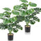 Cnwinu Simulated Artificial Plants Indoor 2Pcs,Artificial Palm Plants For Home Decor,Office,Bedroom,Large Outdoor Artificial Plants Fake Plants,Artificial Plants Outdoor (Large Monstera)