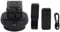 lvifloae 2,4 G motorisierter Panorama-Stativkopf mit ferngesteuertem Schwenk-/Neige-Motor-Panoramakopf für DSLR, Camcorder, Smartphone, Stative