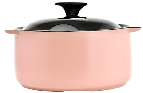 DUANSIYU Cocotte Casserole en céramique, marmite à Soupe, ragoût, casseroles et poêles de Cuisson, Coussin en Silicone Cocottes