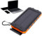 Solar Charger, Portable Phone Power Bank, Wireless Fast Charging Device, Built-In LED Flashlight, 20000mAh Capacity 6.22x3.07x0.98 inches, 1 Unit, Outdoor Camping Hiking