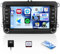 [8 Core 6G+128G] CAMECHO Android 13 para VW Golf 5 Polo Skoda con Navi Carplay Android Auto, 7 Pulgadas Pantalla Doble DIN autoradio con Bluetooth5.0 FM/RDS 32EQ DSP SWC