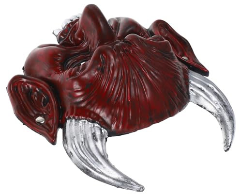 IMIKEYA Sharp-Horned Teufelsmaske teufel dämon maske Halloween Halbgesichtsmaske Maskerademaske für Männer und Frauen Halbgesichtsmaskenkostüm Halloween-Maskerade-Masken Halbmaske Emulsion