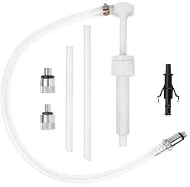 Aceirropy Unterteil-Ölpumpe | Außenborder-Ölpumpe - Manuelle Absaugpumpe Für Bootsmotor Yacht LKW Rasenmäher Getriebefett