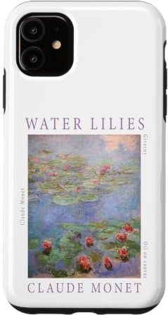Claude Monet Water Lilies Iconic Floral Painting Artwork Case for iPhone 11