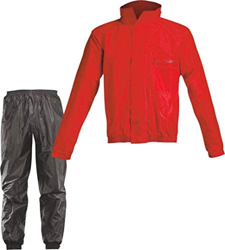 Acerbis Regenkombi Regenanzug, L, rot/schwarz