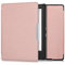 kwmobile Klapphülle kompatibel mit Kobo Aura H2O Edition 1 Hülle - eReader Case aus Kunstleder - Cover - Rosegold