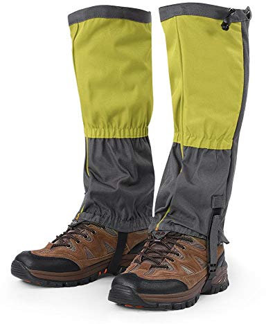 gamaschen wandern,Wandern Gamaschen,1 Para Unisex Schnee Bein Gamaschen Outdoor Wasserdichte Sportstiefel Gamaschen Wandern Wandern Klettern Jagd Radfahren Leggings Abdeckung für Erwachsene(45.50*19.7