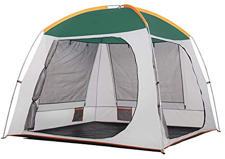 Dance angel Camping Tent Awning Dome Waterproof Family 3-4 person Single/double skin Anti-UV Standing head height Full standing height Beach Hiking Vacation Outdoor Tent