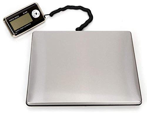 CGOLDENWALL Digitale Postwaage 300kg / 660lb mit externem Display aus ABS Material Porto / Paketwaage / Versand / Wiegen / Paketwaage