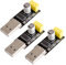 Hailege 3pcs USB zu ESP8266 CH340 Serielles WIFI-Modul WIFI-Adapter Wireless-Entwicklungsboard