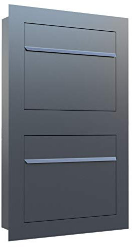 Unterputz Briefkasten - Einbaubriefkasten Sora for Two in Anthrazit