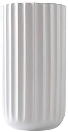 Vase Weiß, Keramik Weiß Vase 15cm Deko Vase Blumenvase Dekovasen Modern Vasen für Dekoration und Geschenk