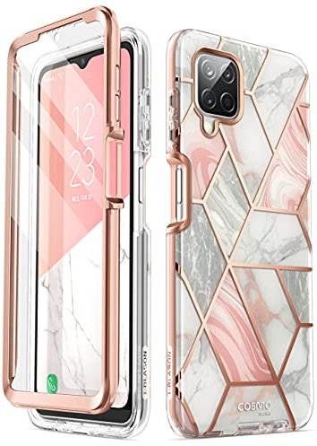 i-Blason Cosmo Series Schutzhülle für Samsung Galaxy A12 (2021 Release), Marmor