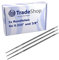 3x Trade-Shop Rundfeile/Kettenfeile/Schärfungsfeile 4,8mm 3/16 für Kettensäge Motorsäge Sägekette mit 0.325 3/8 Kettenteilung
