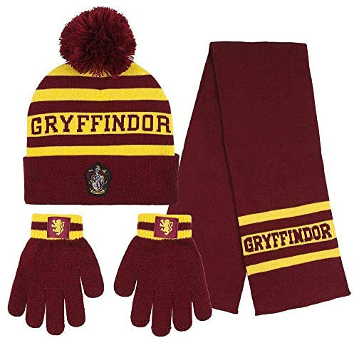 CERDÁ LIFE'S LITTLE MOMENTS Schal und Handschuh Harry Potter Gryffindor, Orange, Medium, Modern, Orange, Medium, Modern