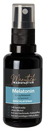 Melatonin Mundspray 0,5mg Direktspray - Einschlafspray ohne Alkohol - Entwickelt von Apothekern