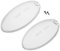 Anakel Home Deflector de Luz Campana Extractora 1330058595 Compatible con Campana Extractora Mepamsa, Electrolux, Zanussi | 2 unidades, 100x52 mm (No incluye tornillos)