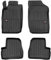 MOTOS Tapis de sol caoutchouc pour Peugeot 206 1998-2009 Améliorez Votre Confort de Voyage avec Le tapis noir antidérapant Auto 3D- tapis voiture Tous Temps pour Voiture, Protection Contre les salissu