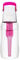 DAFI Solid Trinkflasche mit Filter und Strohhalm 0,5 L, Rosa - Wasserflasche mit Wasserfilter, BPA-Frei, Sportflasche mit gefiltertes Wasser für Reisen - Filterflasche Outdoor + Aktivkohle Filter