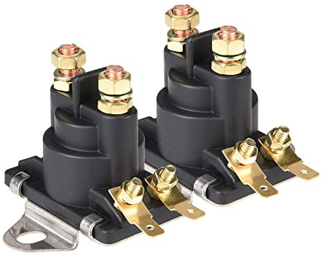 MaySpare Lot de 2 interrupteurs solénoïde 12 V pour moteurs hors-bord Mercury Mariner 35-275 HP 89-846070 89-94318 MerCruiser 89-96158T