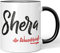 JUNIWORDS Tasse, Shera, die Wundervolle, Schwarz (5295927)